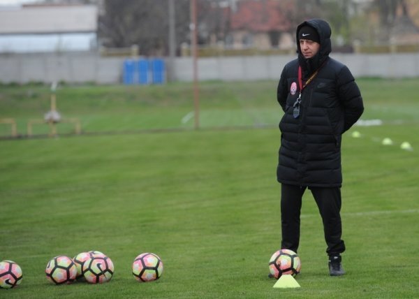 Юрий Вернидуб на тренировке