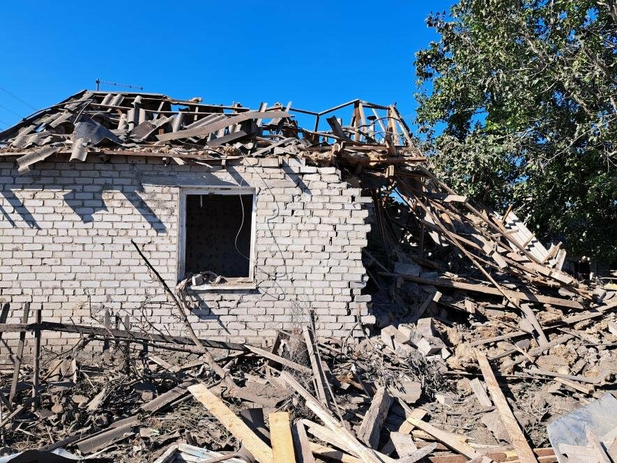 Внаслідок ракетної атаки по Степному пошкоджено 28 будинків