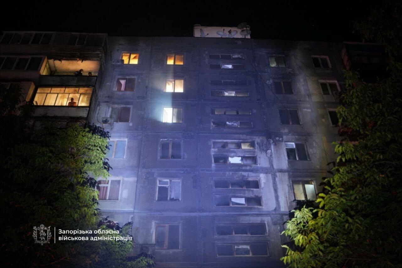 У спальному районі Запоріжжя закрили пошкодження житлових будинків