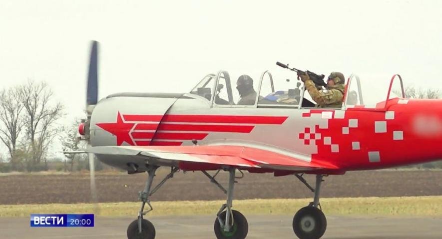 Російський сюжет випадково розкрив місце базування антидронової авіації окупантів у Запорізькій області