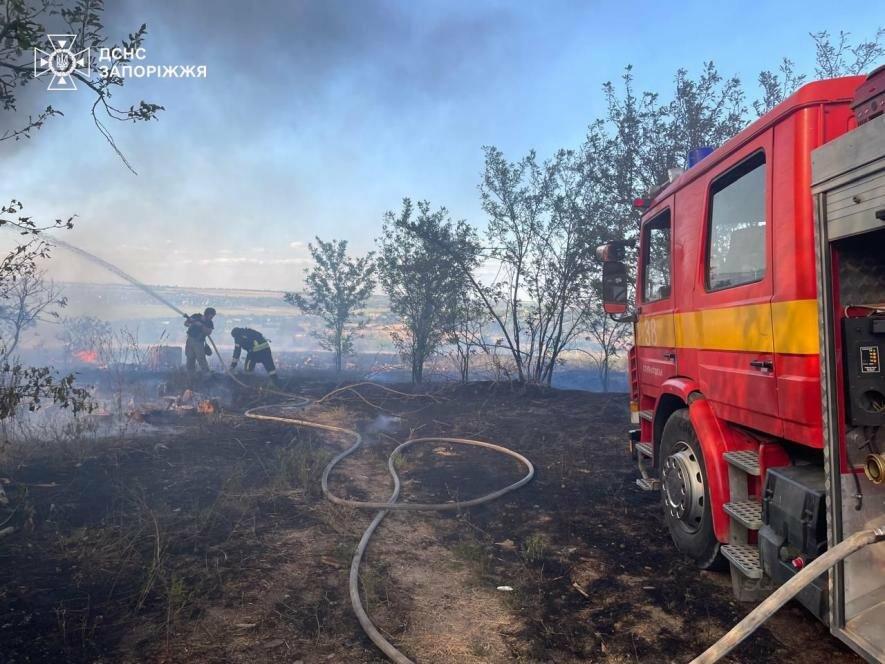 Синоптики попереджають про тривалу пожежну небезпеку у Запорізькій області