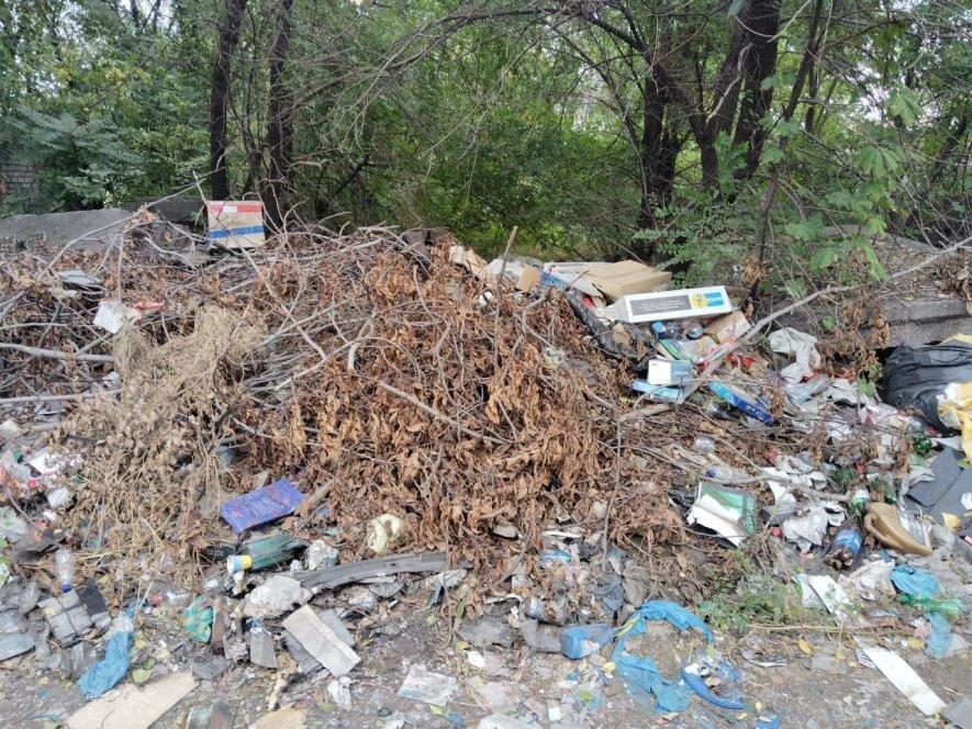 У Запоріжжі виявили велике незаконне звалище сміття