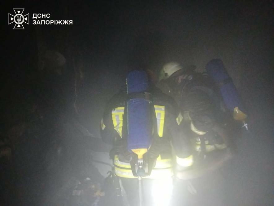 У Запоріжжі рятувальники загасили займання житлового будинку