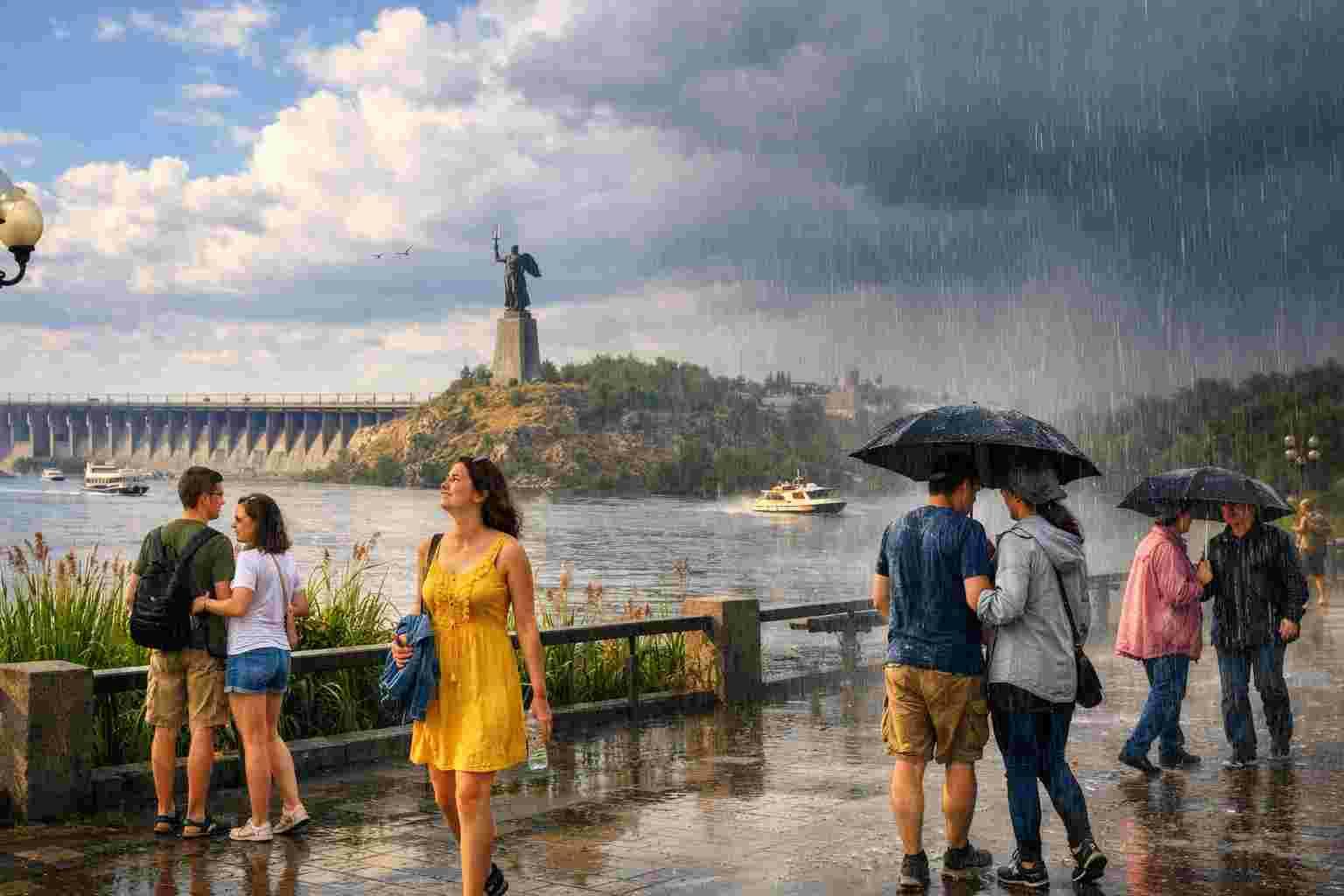 Погода в Запоріжжі на 15 червня: дощі та потепління