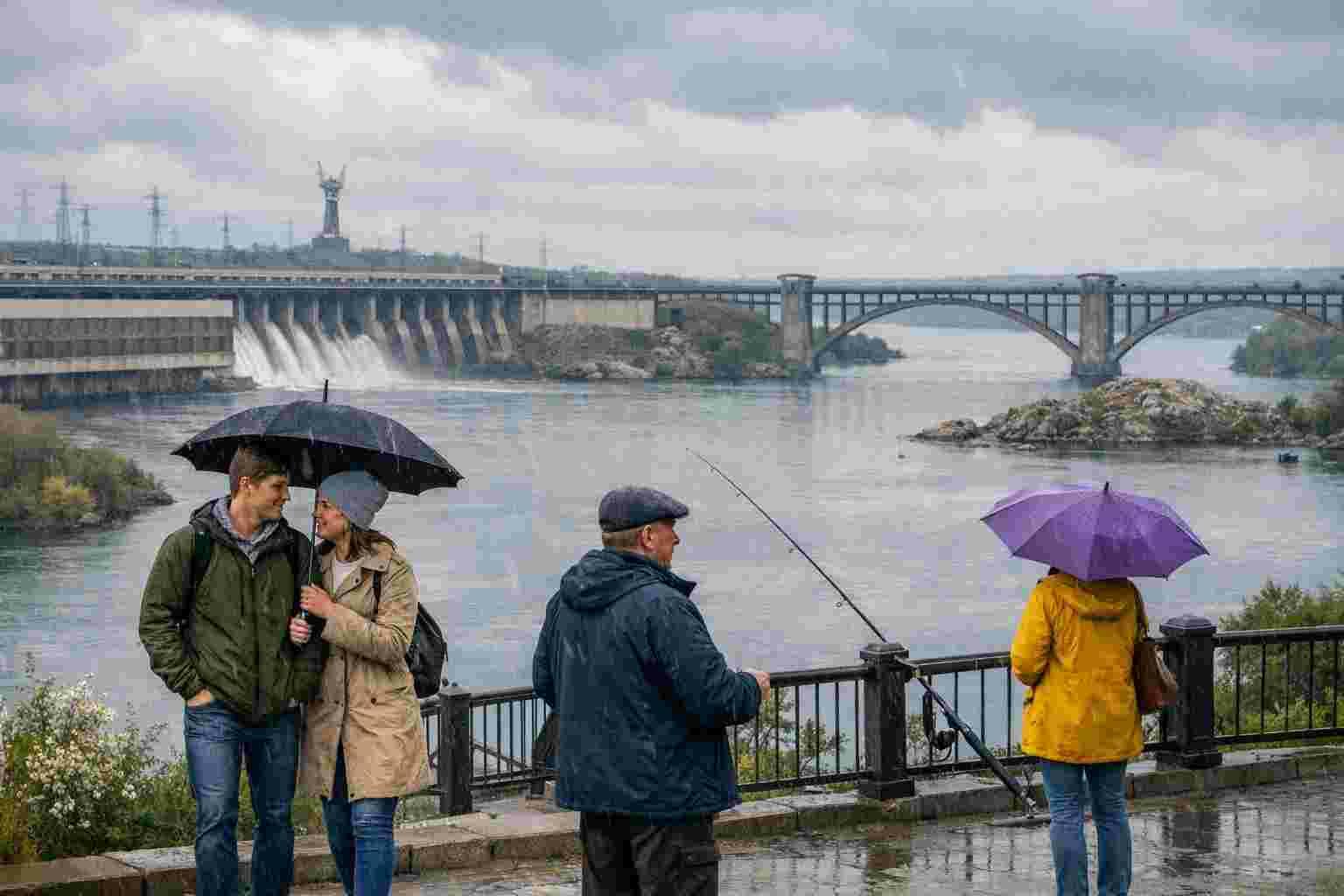 Погода в Запоріжжі 28 серпня: Хмарна та дощова обстановка