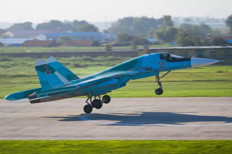 На Запорізькому напрямку збито російський Су-34