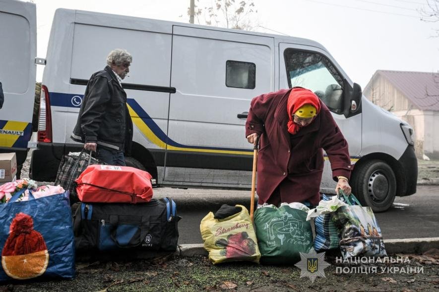 Із прифронтових районів Запорізької області під новий рік евакуювали двох людей