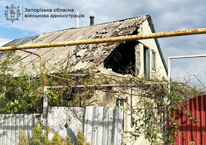 Ворожа армія атакувала 11 населених пунктів Запорізької області