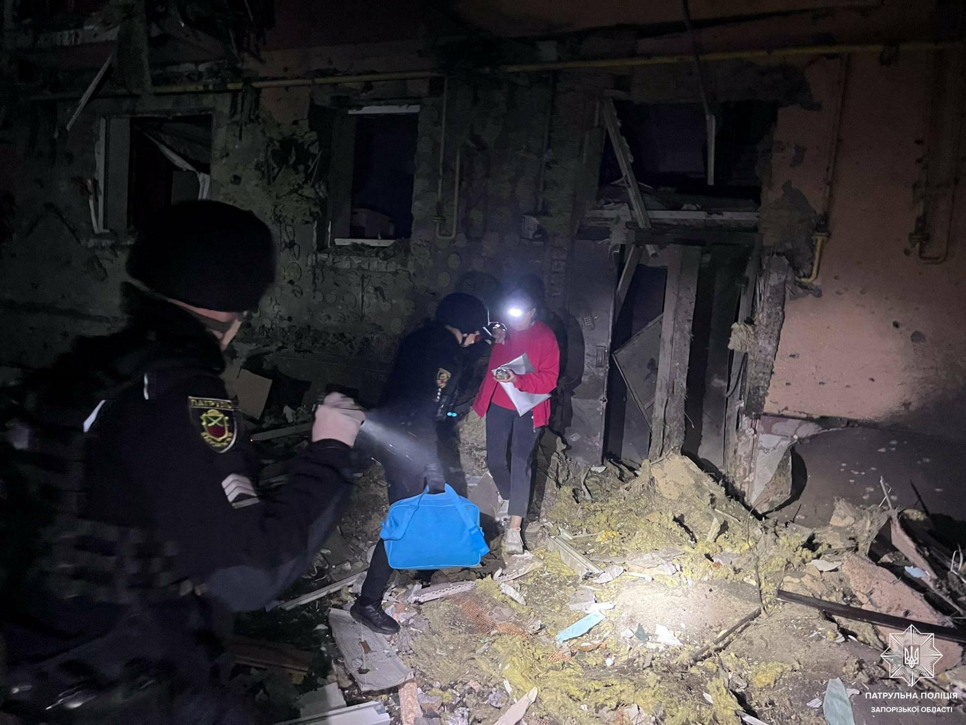 Ворог вдарив по Запоріжжю десятьма ракетами, бив дронами та завдавав ударів РСЗВ