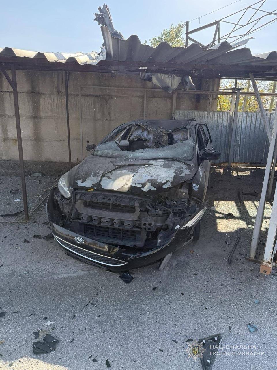В поліції розповіли про поранених внаслідок вчорашніх атак на Запоріжжя