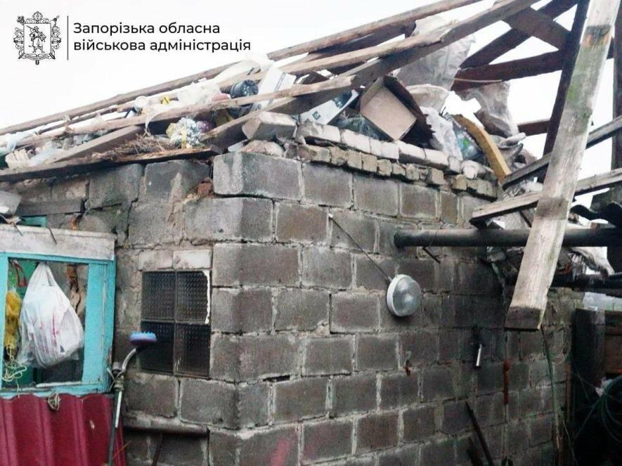 Ворог завдав ракетного удару по Запорізькій області