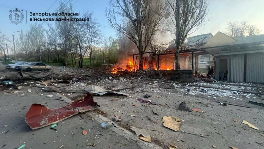 Ворог вдарив по Запоріжжю 5 ракетами, - ОВА