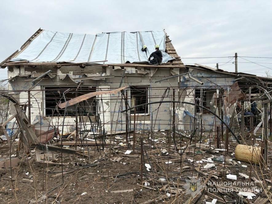 Поліція евакуювала з села неподалік Запоріжжя жінок та трьох дітей