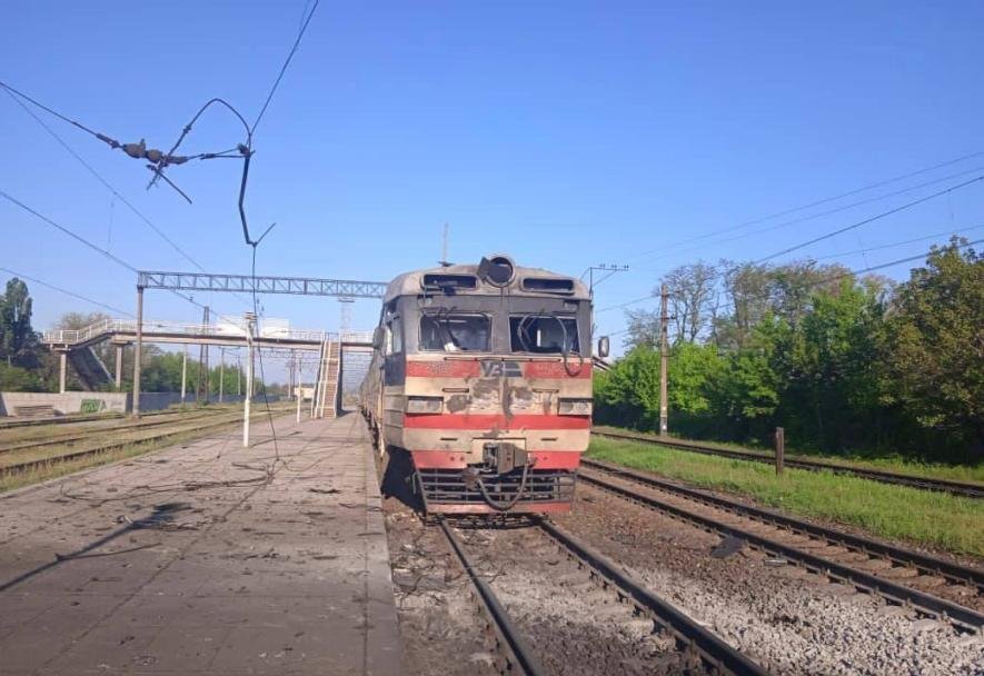 Подробиці атаки на Вільнянськ: ворог атакував залізничну станцію