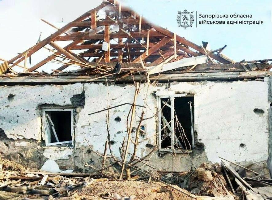 Ворог атакував 45 населених пунктів Запорізької області