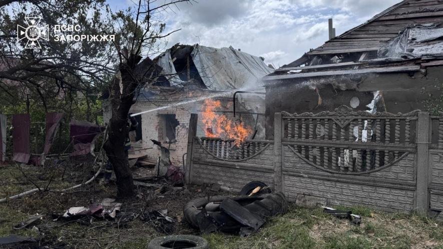 КАБи, дрони, артилерія та РСЗВ: ворог завдав 941 удар по Запорізькій області
