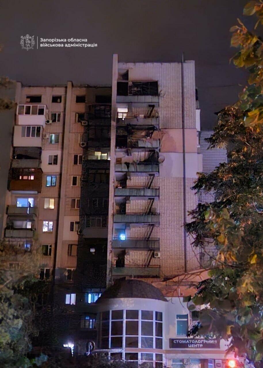 У Запоріжжі та області через ворожі атаки 25 людей поранені, одна людина загинула
