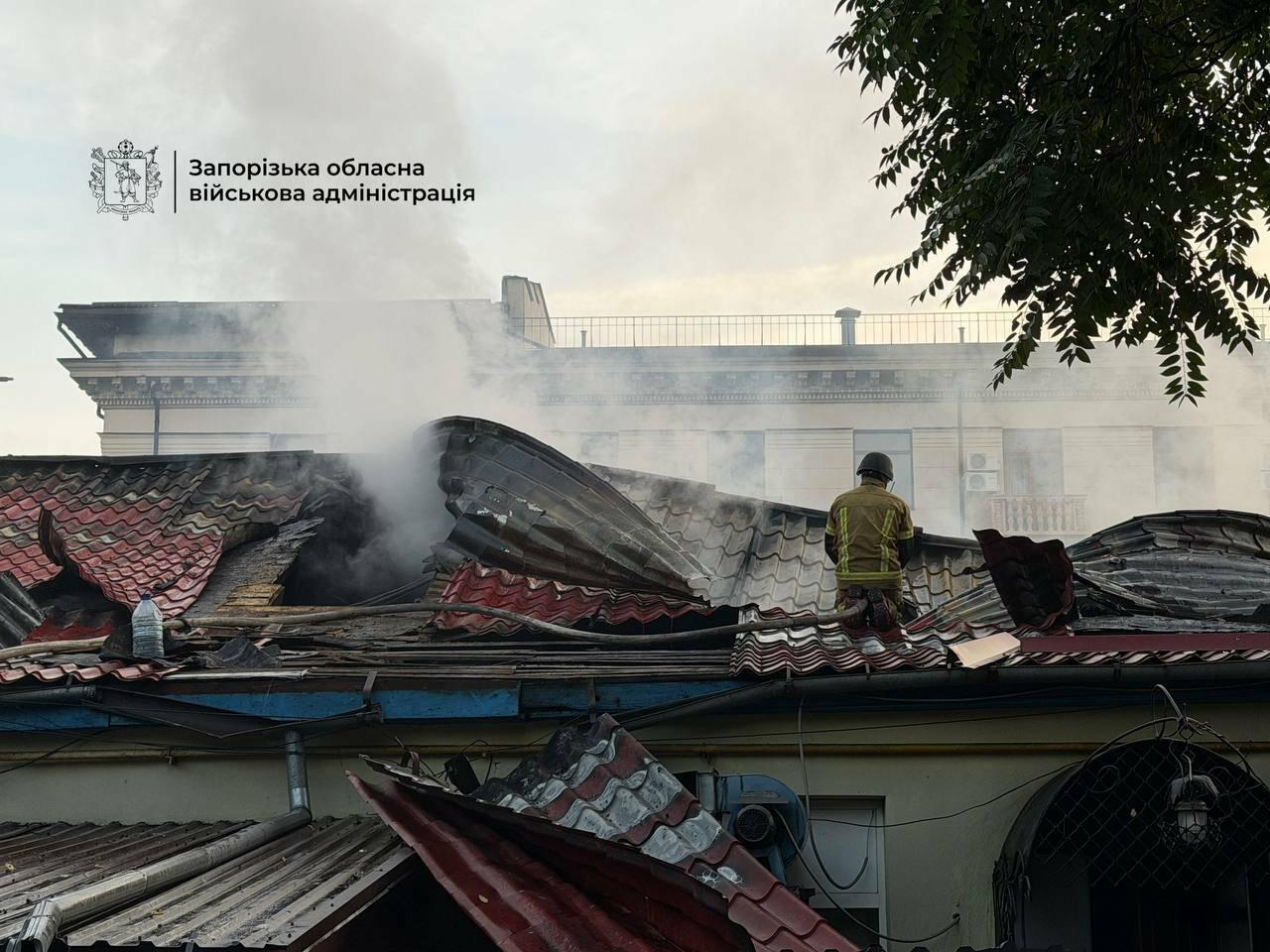 Вночі ворог двічі атакував Запоріжжя