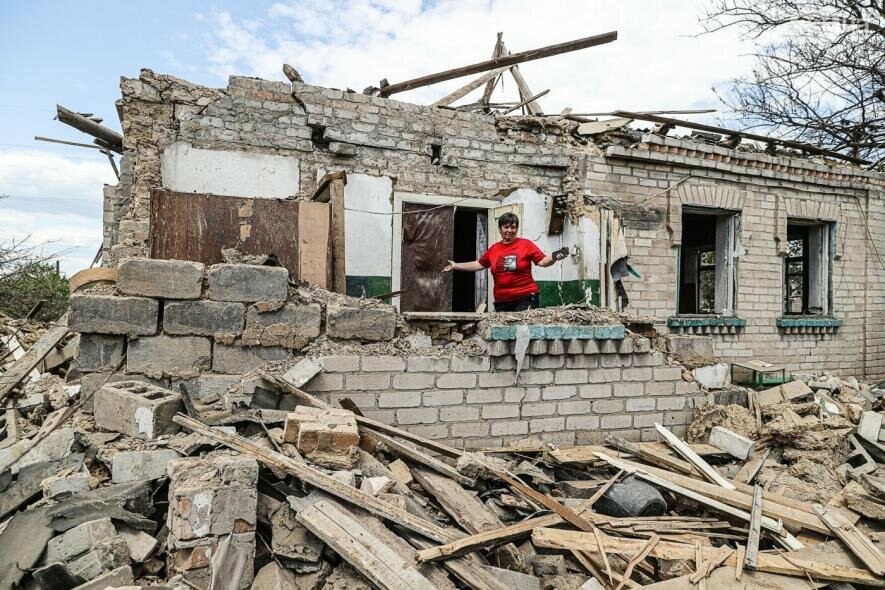 Ракетний обстріл Запоріжжя: зруйновано понад сто будинків