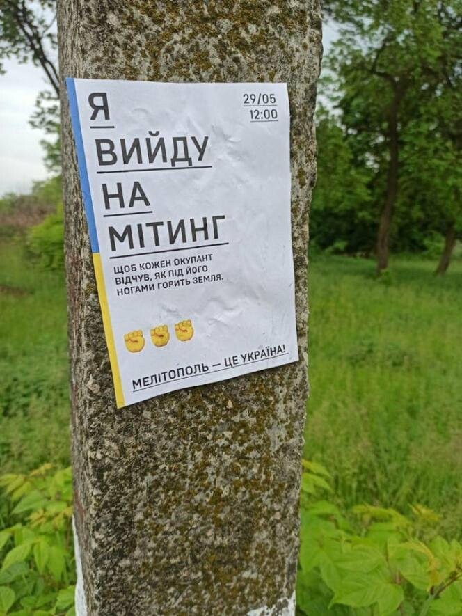 В Мелітополі відбувся мітинг жовтих стрічок, - ВІДЕО 