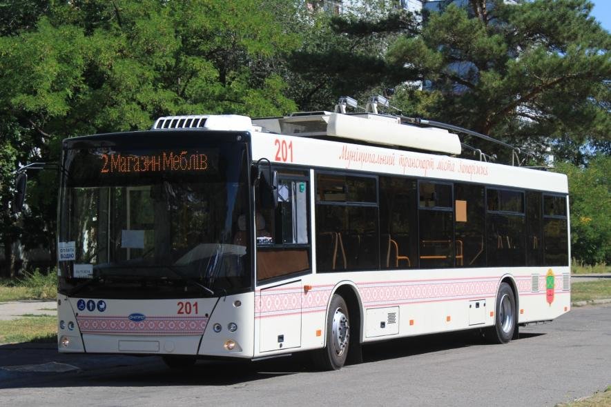 У центрі Запоріжжя зміниться рух тролейбусів