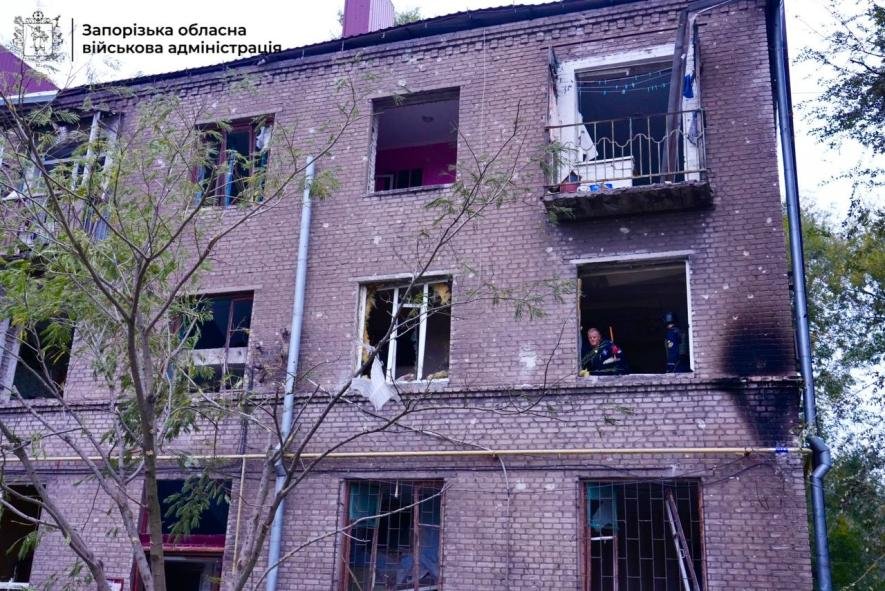 У Запоріжжі кількість поранених через нічну атаку зросла до п’яти