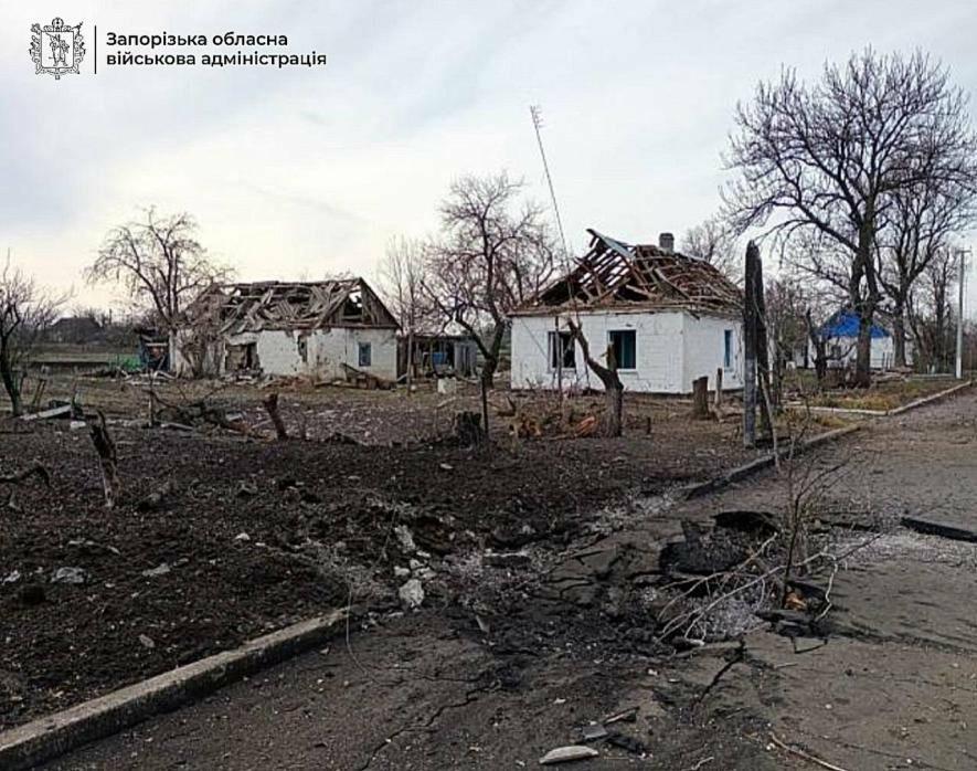 У Пологівському районі поранено 52-річного чоловіка внаслідок російського удару