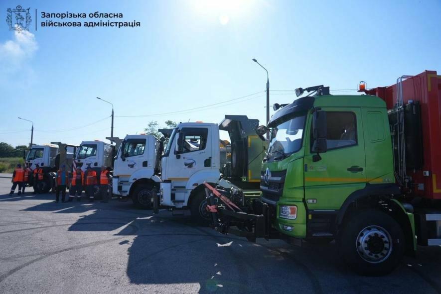 Запорізькі комунальні підприємства отримають понад 130 одиниць нової спецтехніки до кінця року