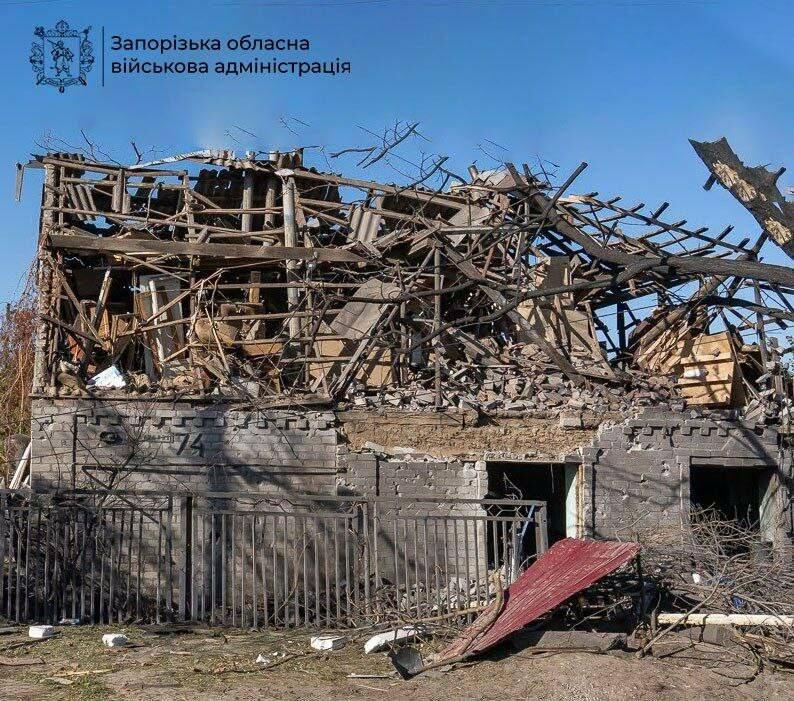 Окупанти за добу завдали понад 700 ударів по Запорізькій області