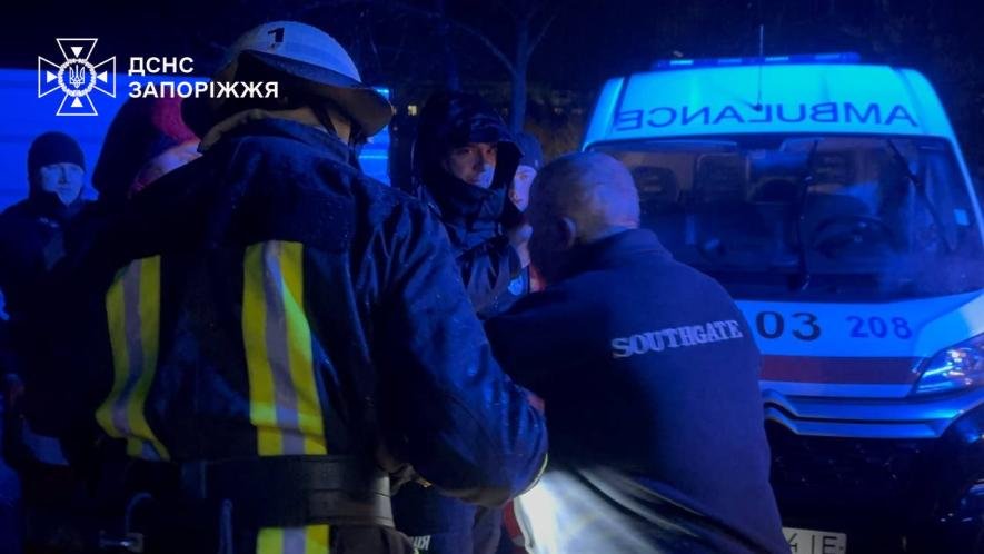 У Запоріжжі під час пожежі травмувався 64-річний чоловік