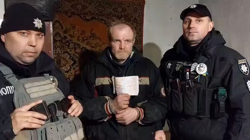 Поліцейські з Оріхова затримали російського військового, який намагався дістатися Запоріжжя