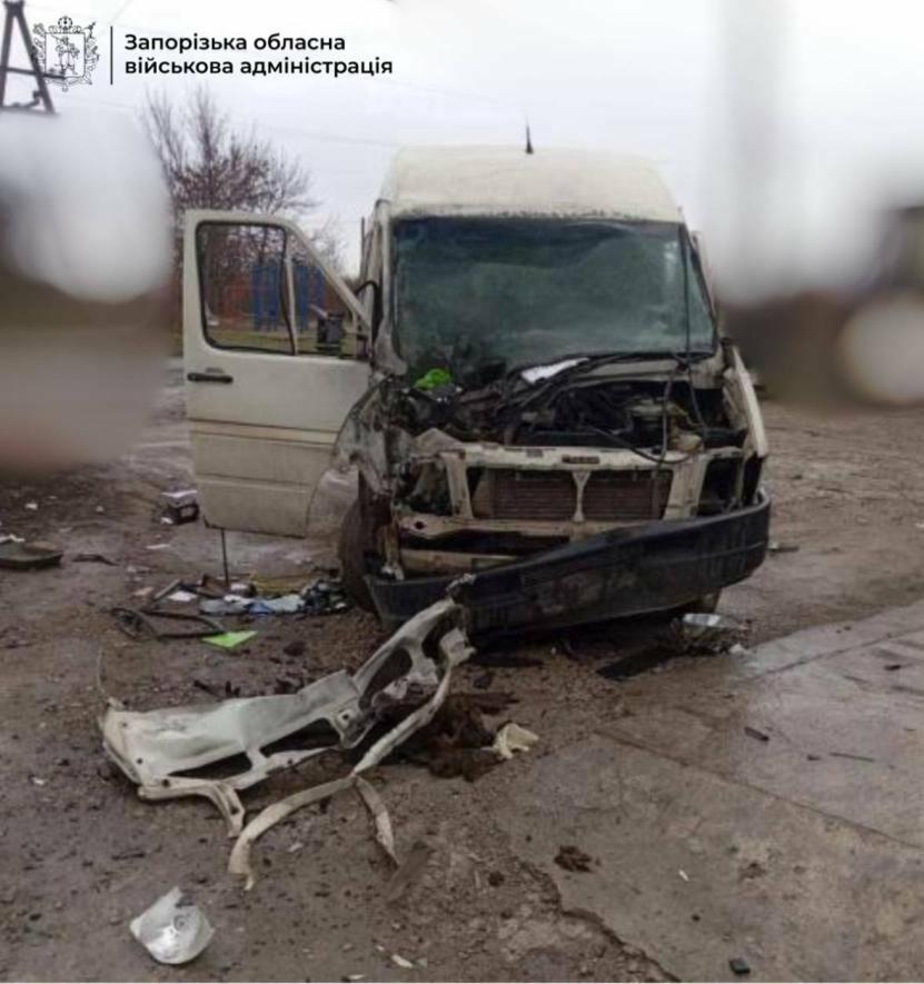 Внаслідок атаки на Запорізький район постраждав чоловік