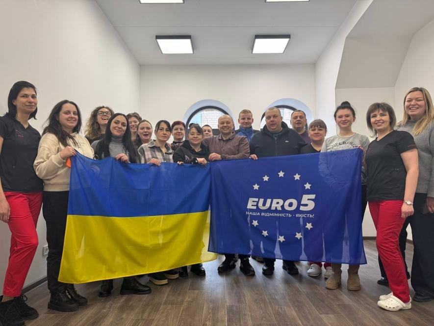Команда мережі АЗС EURO 5 здала кров для пацієнтів Інституту Серця