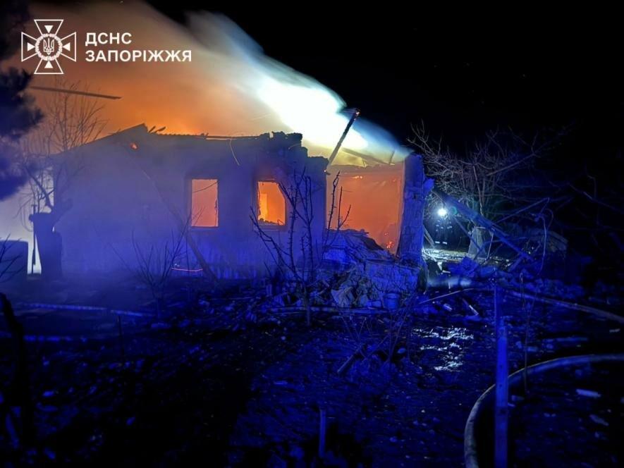 На Запоріжжі через атаку дронів загинуло подружжя, їхній син поранений