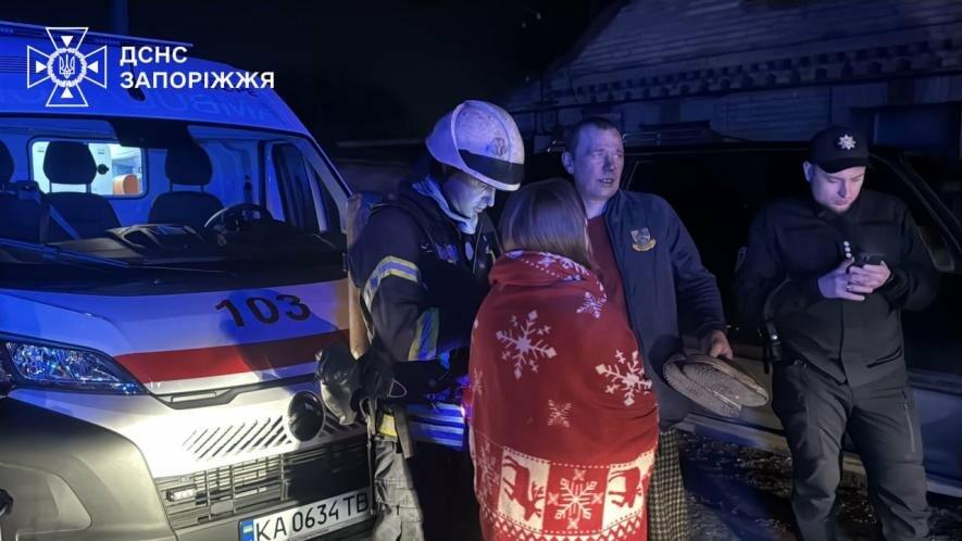 У Запоріжжі під час пожежі постраждала жінка