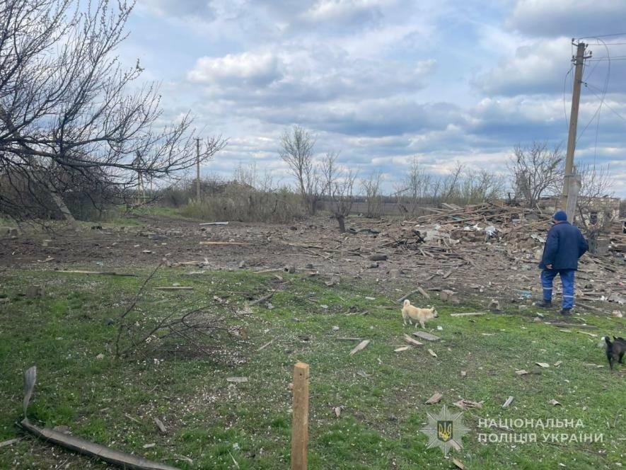 У Запорізькій області після обстрілів поранені жінка та 10 поліцейських