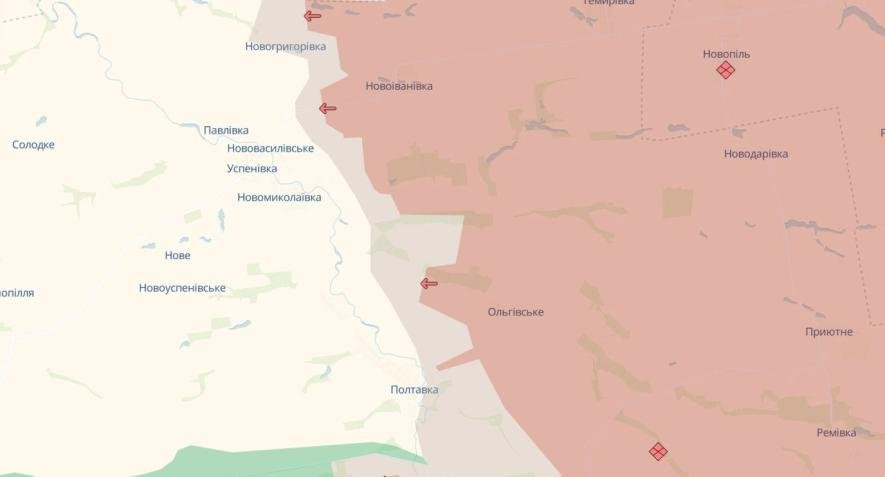 У Запорізькій області загарбники окупували село Ольгівське, – DeepState
