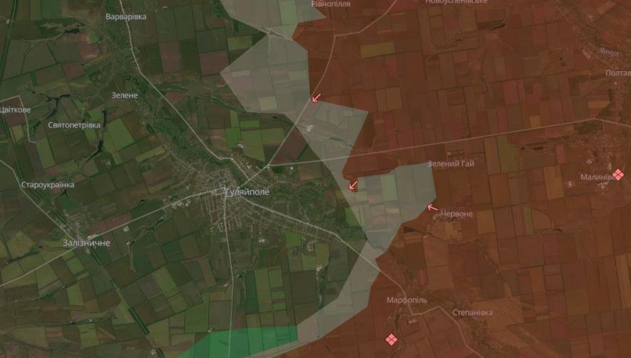 Ворог окупував Зелений Гай у Запорізькій області: що відбувається біля Гуляйполя, – аналіз DeepState