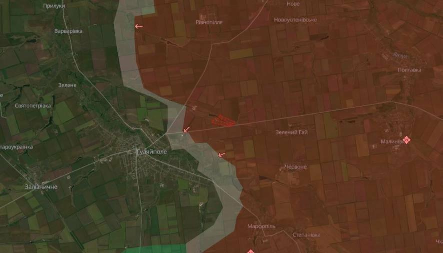 У Запорізькій області загарбникам вдалося окупувати два села, – DeepState