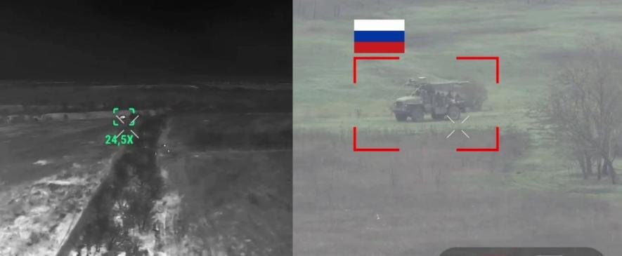 На Гуляйпільщині знищили ворожу групу, яка спробувала здійснити штурм на вантажівці і мотоциклах