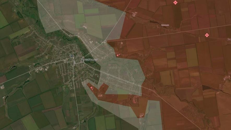 Ворогу вдалося просунутися у місті Гуляйполе Запорізької області, – DeepState