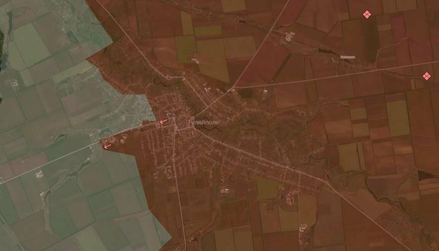 Ворог просунувся у місті Гуляйполе Запорізької області, – DeepState