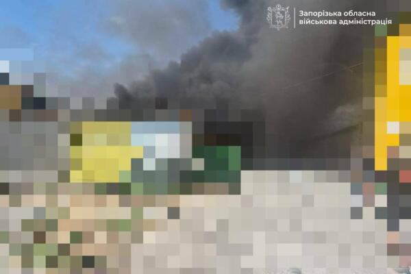 Ворог атакував підприємство харчової промисловості у Запоріжжі