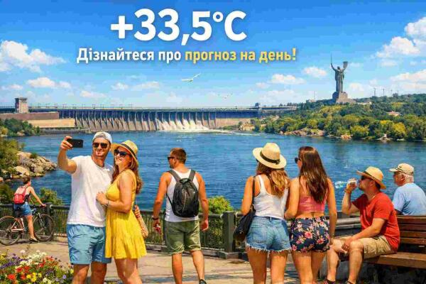 Сонячний день у Запоріжжі: прогноз погоди на 3 серпня