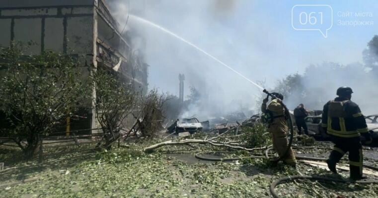 У Запоріжжі двоє людей загинули внаслідок авіаудару