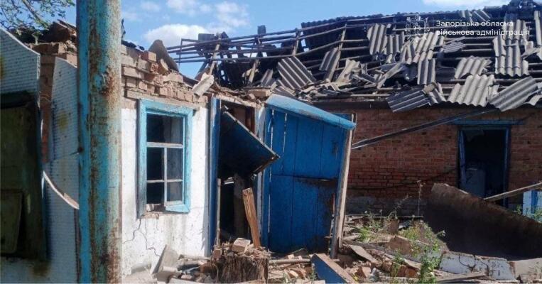 Росіяни вбили трьох людей внаслідок атак по Запорізькій області, ще чотири зазнали поранень
