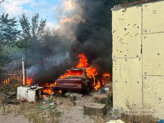 У Запорізькій області внаслідок ворожих атак загинула одна людина, девʼятеро дістали поранення, – поліція