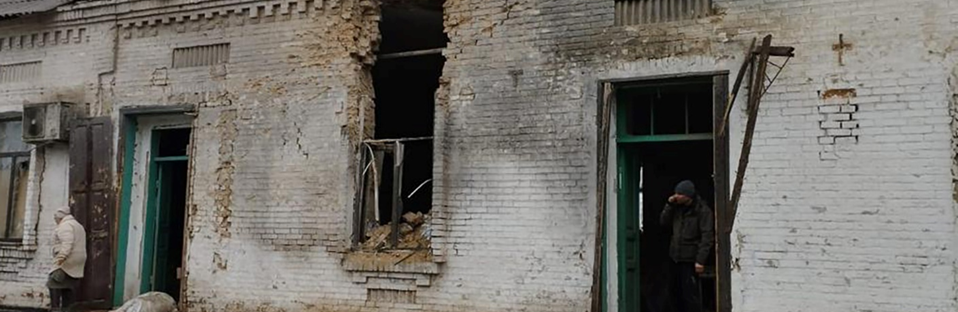Обстріл пункту видачі гумдопомоги в Оріхові: поліція повідомила подробиці