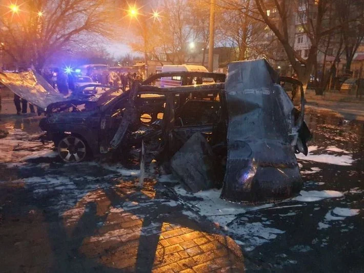 В Мелітополі підірвали авто колаборанта Івана Ткача – він загинув