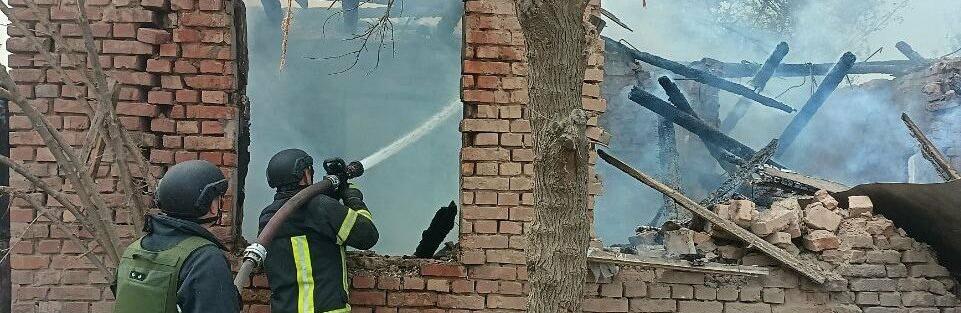 У Запорізькій області внаслідок обстрілів сталися п’ять пожеж